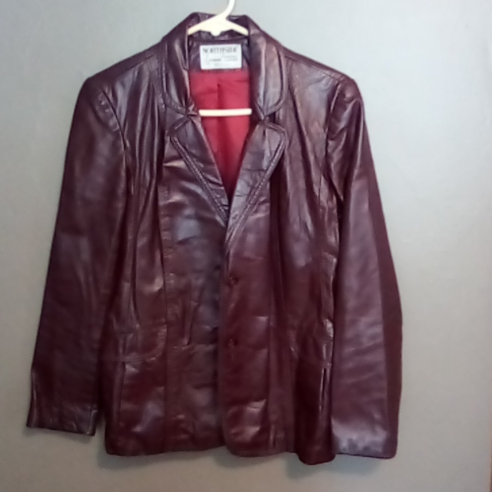 Vintage - Northside Fashions - Leather Jacket - small
